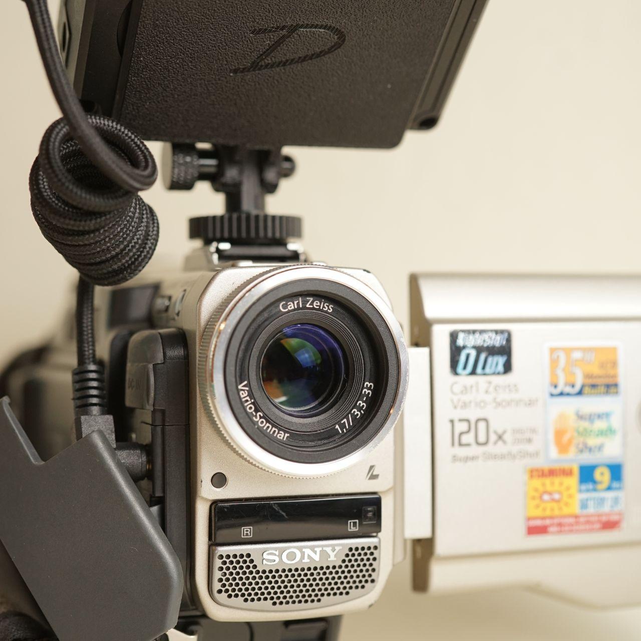 Sony Handycam DCR-TRV8 Camcorder with Tapeless Setup | Tested & Working | Silver