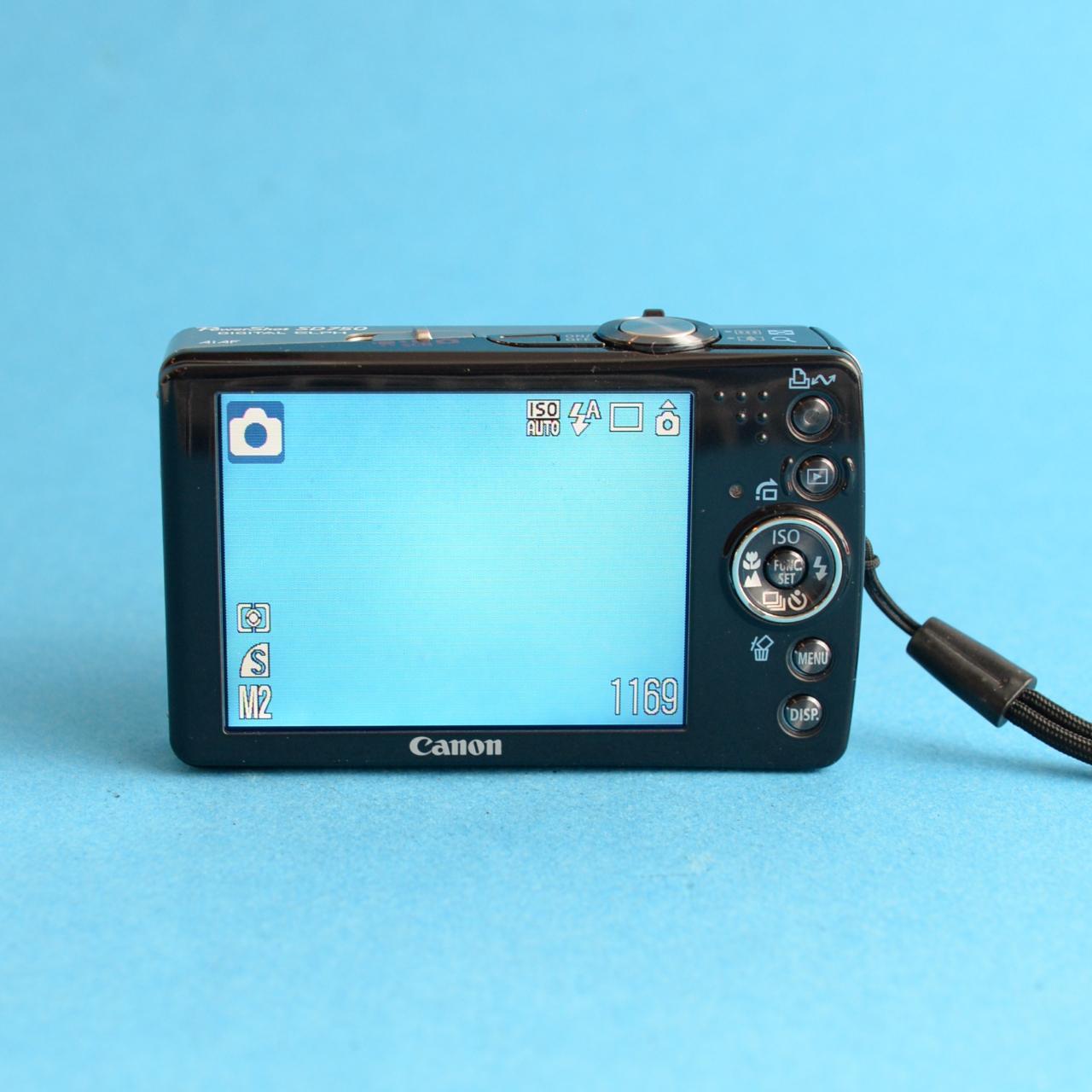 Canon PowerShot SD750 Digital Camera | 7MP | Tested & Working | Silver