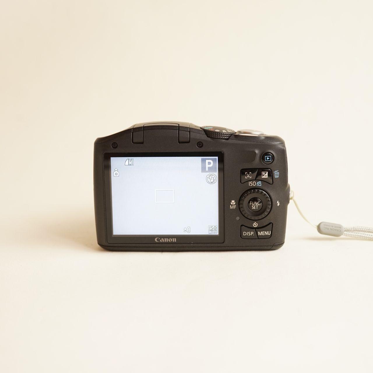 Canon PowerShot SX130 IS Digital Camera | 12.1MP | Tested & Working | Black