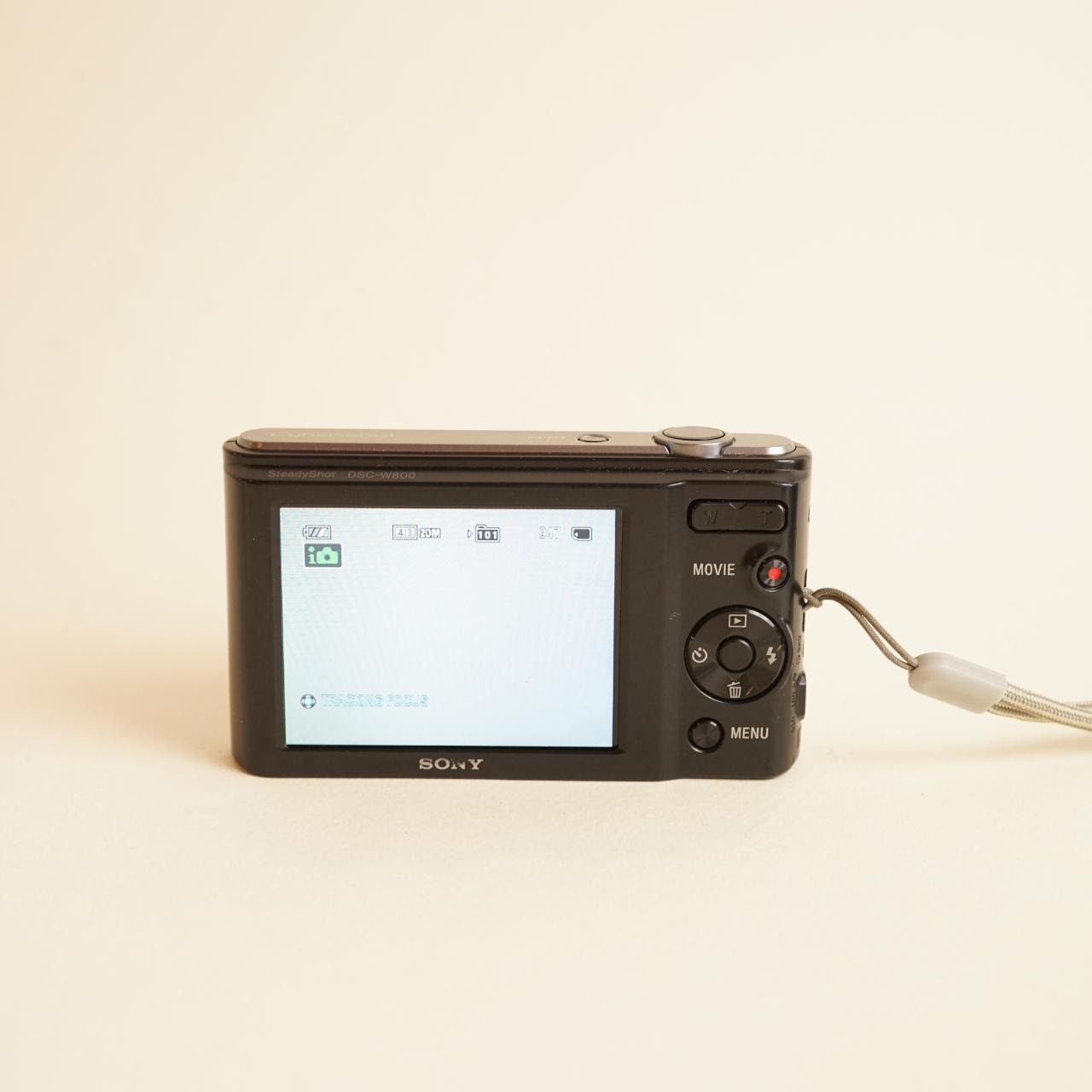 Sony Cyber-shot DSC-W800 Digital Camera | 20.1MP | Tested & Working | Black