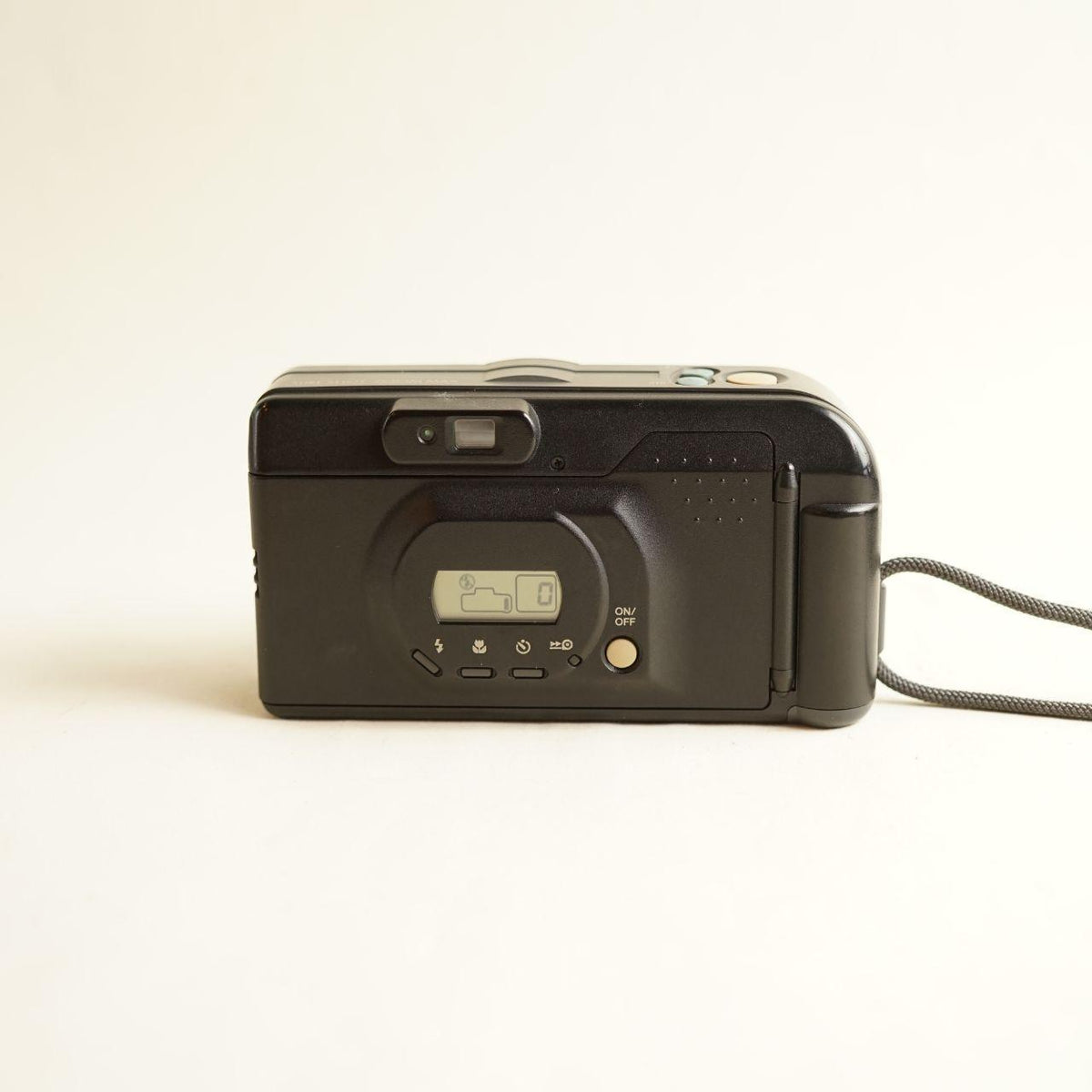Canon Sure Shot Zoom Max Film Camera | 35mm Point & Shoot | Tested & Working | Black