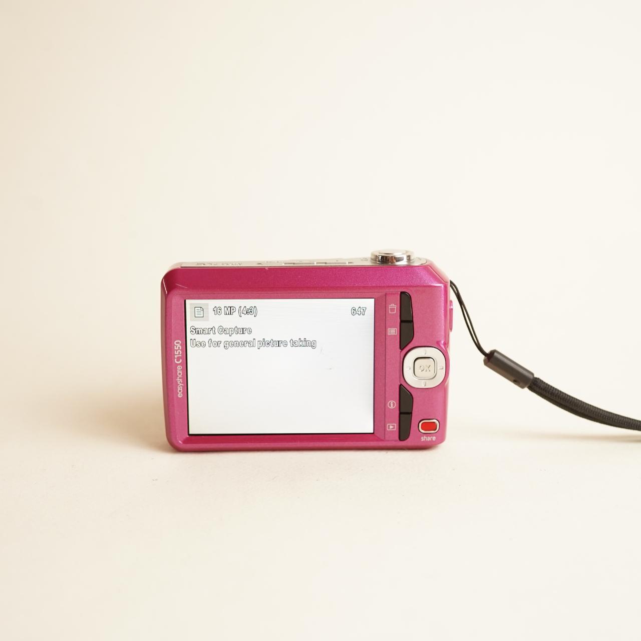 Kodak EasyShare C1550 Digital Camera | 16MP | Tested & Working | Pink