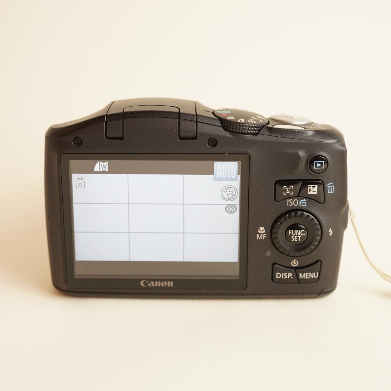 Canon PowerShot SX130 IS Digital Camera | 12.1MP | Tested & Working | Black