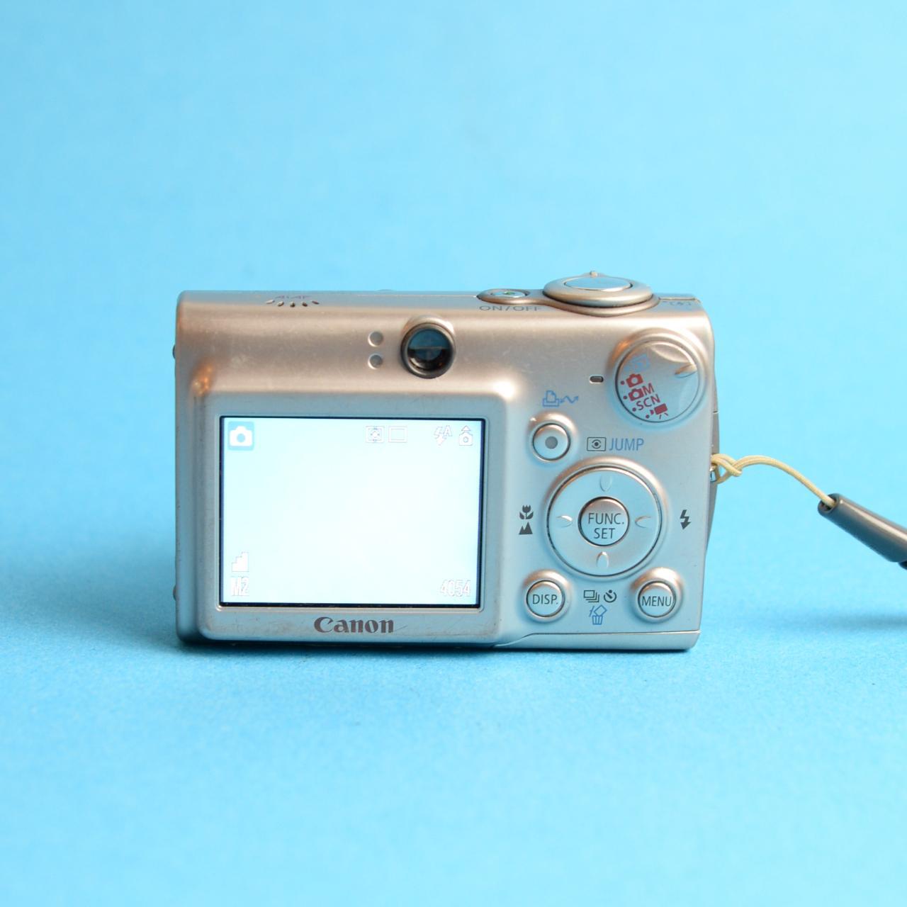 Canon PowerShot SD500 Digital Camera | 7.1MP | Tested & Working | Silver
