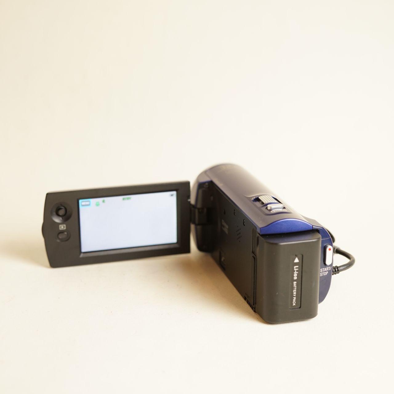 Sony Handycam HDR-CX220 Digital Camcorder | Tested & Working | Blue