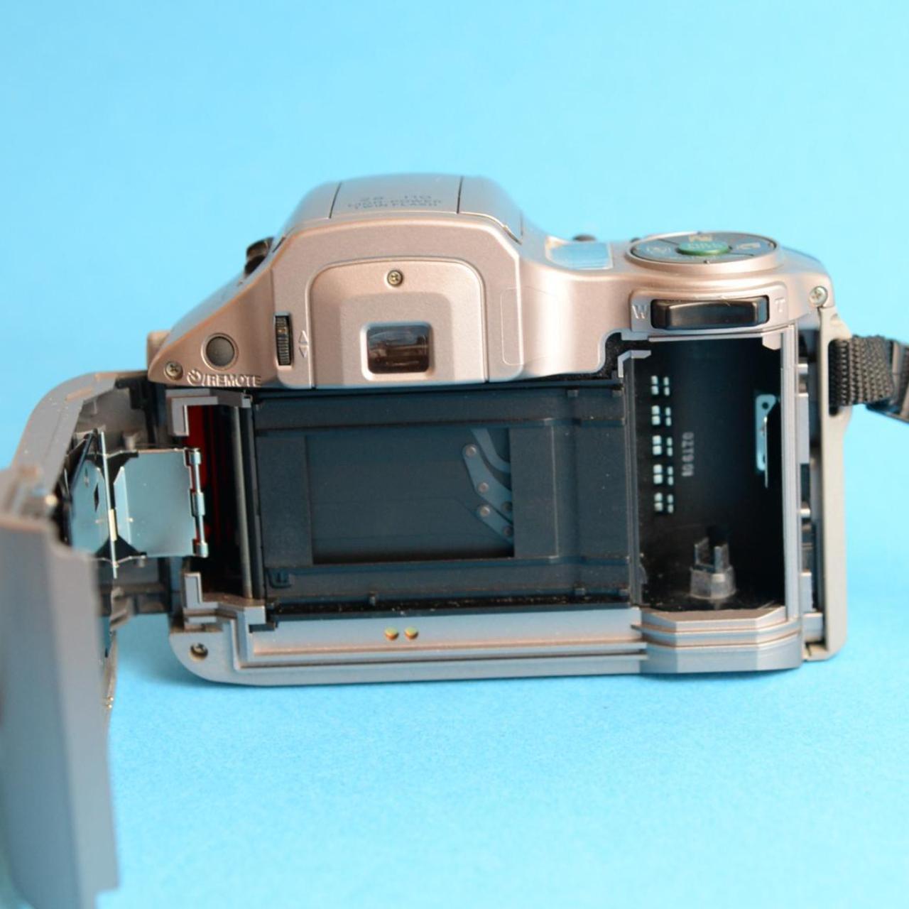 Olympus IS-20 Film Camera | 35mm SLR | Tested & Working | Silver