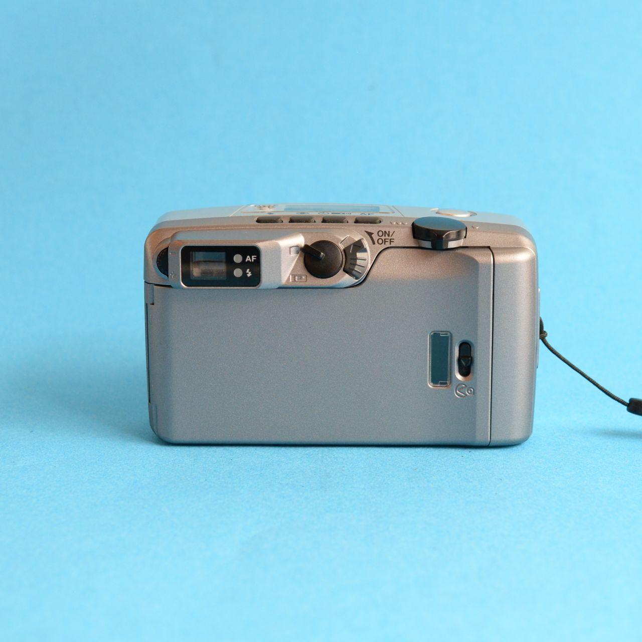 Pentax IQZoom 135M Film Camera | 35mm Point & Shoot | Tested & Working | Silver