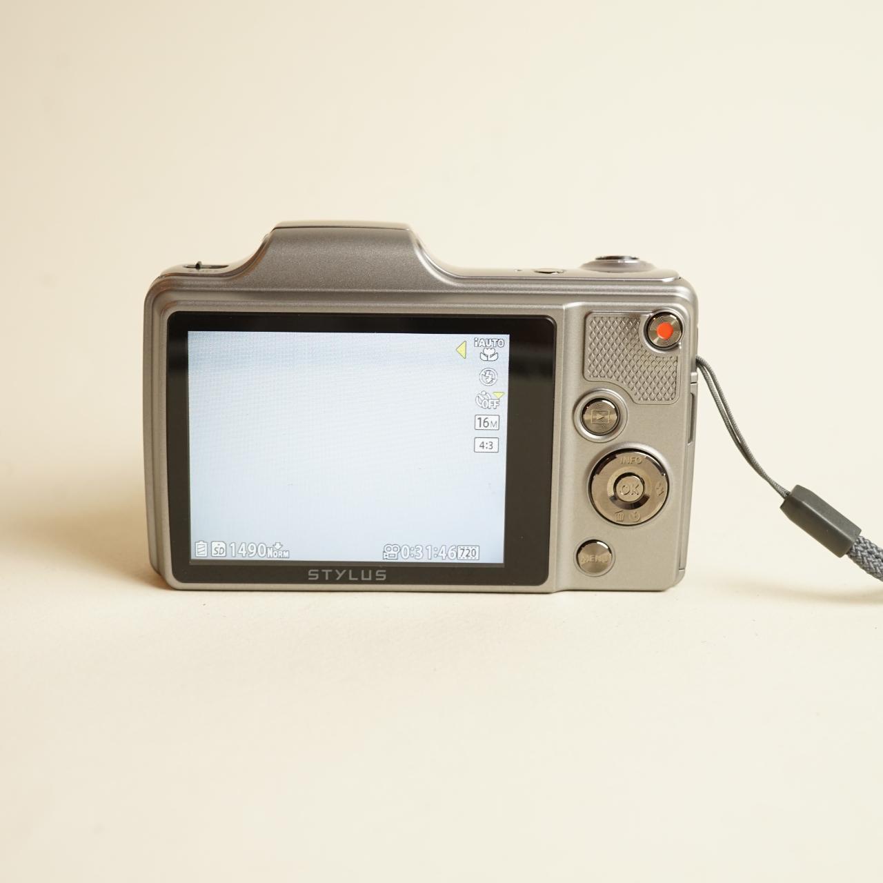 Olympus SZ-15 Digital Camera | 16MP | Tested & Working | Silver