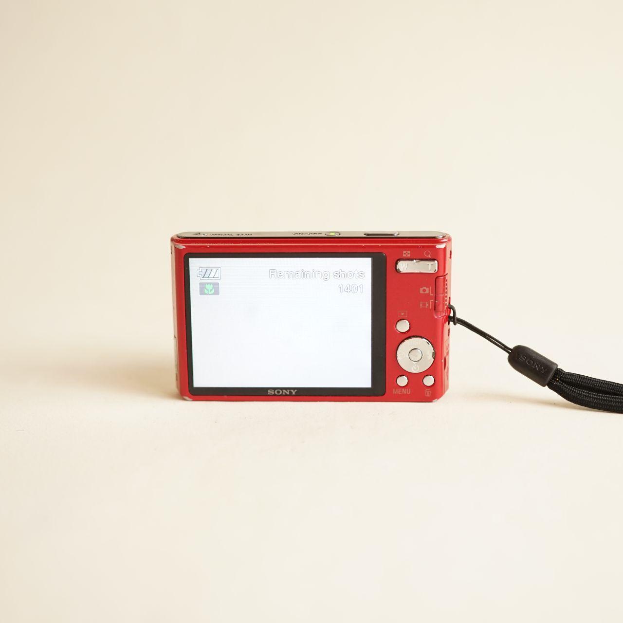 Sony Cyber-shot DSC-W330 Digital Camera | 14.1MP | Tested & Working | Red