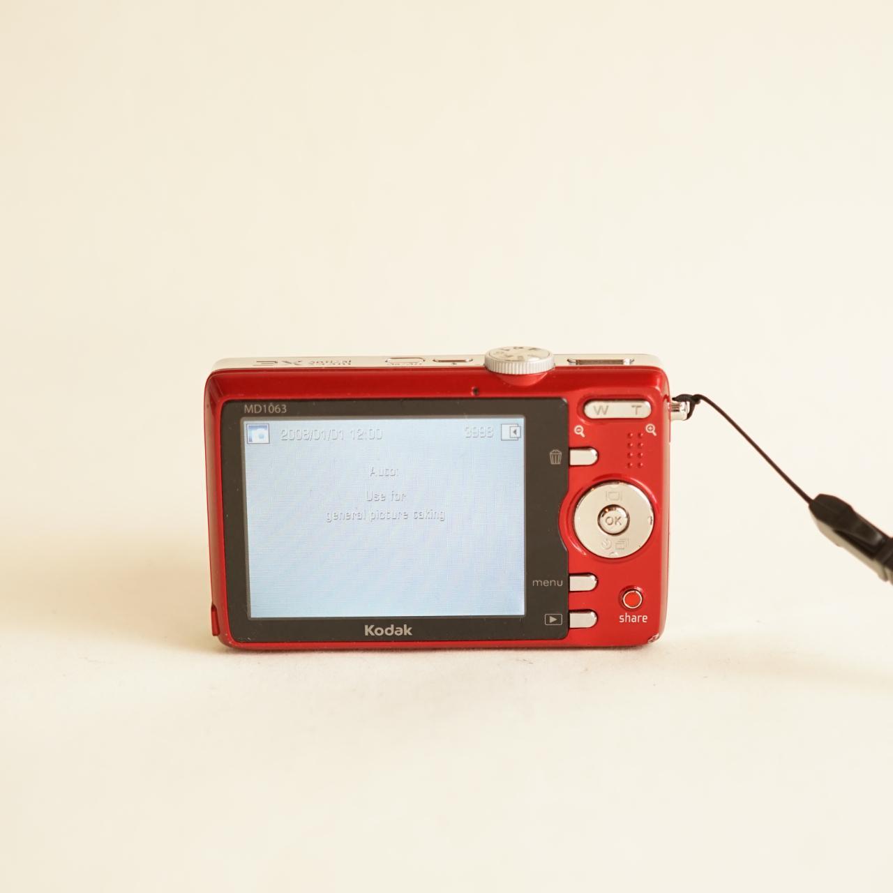 Kodak EasyShare MD1063 Digital Camera | 10.3MP | Read Description | Red