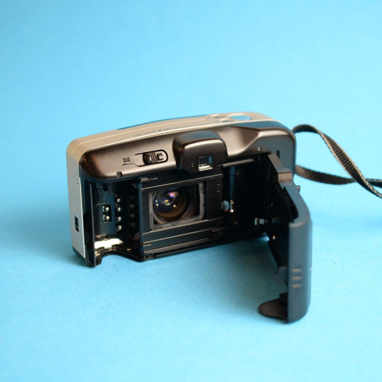 Canon SureShot Z115 Film Camera | 35mm Point & Shoot | Tested & Working | Silver