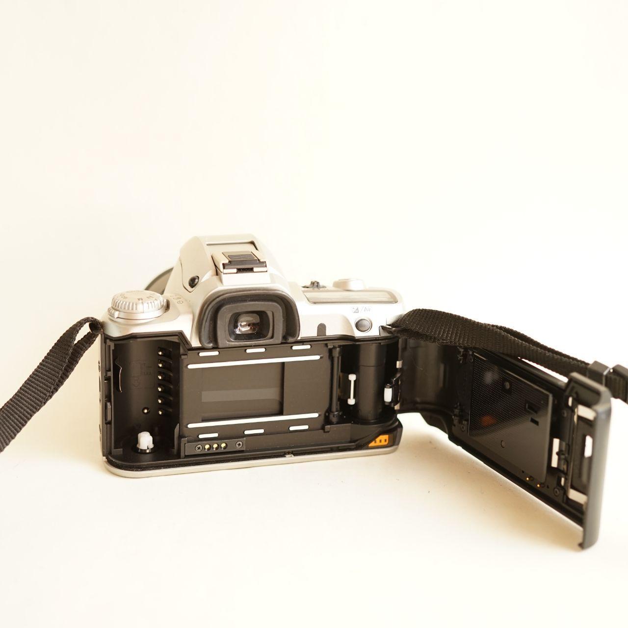 Pentax ZX-50 Film Camera | 35mm SLR | Read Description | Silver & Black