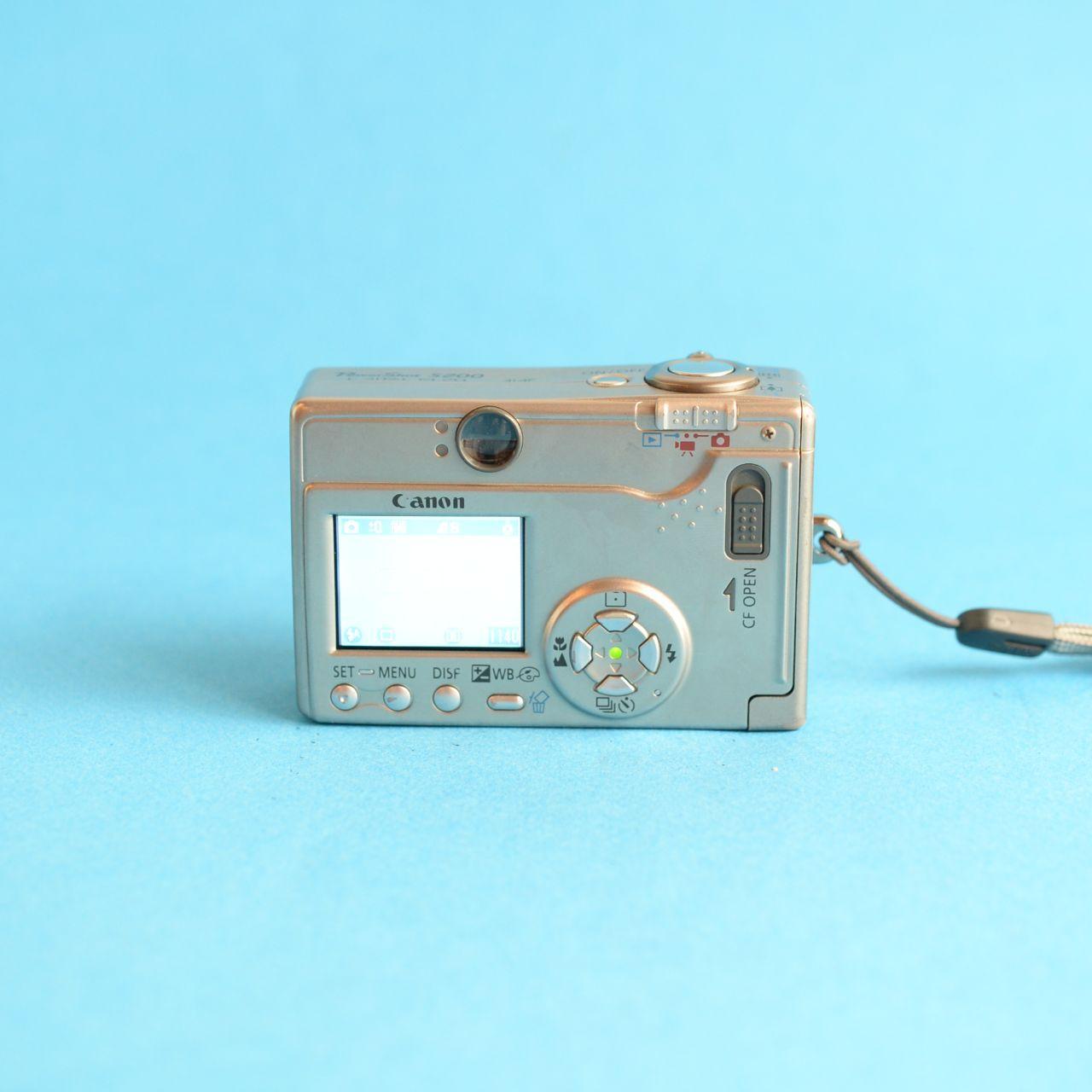 Canon PowerShot S200 Digital Camera | 10.1MP | Tested & Working | Silver