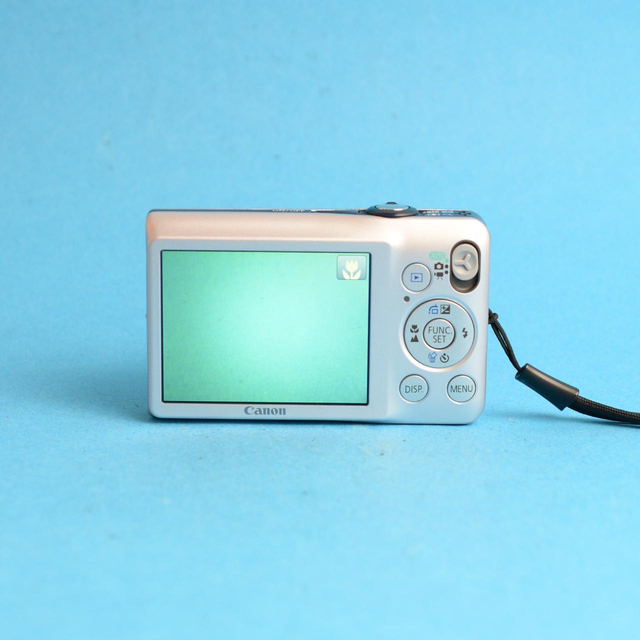 Canon PowerShot SD1300 IS Digital Camera | 12MP | Tested & Working | Silver