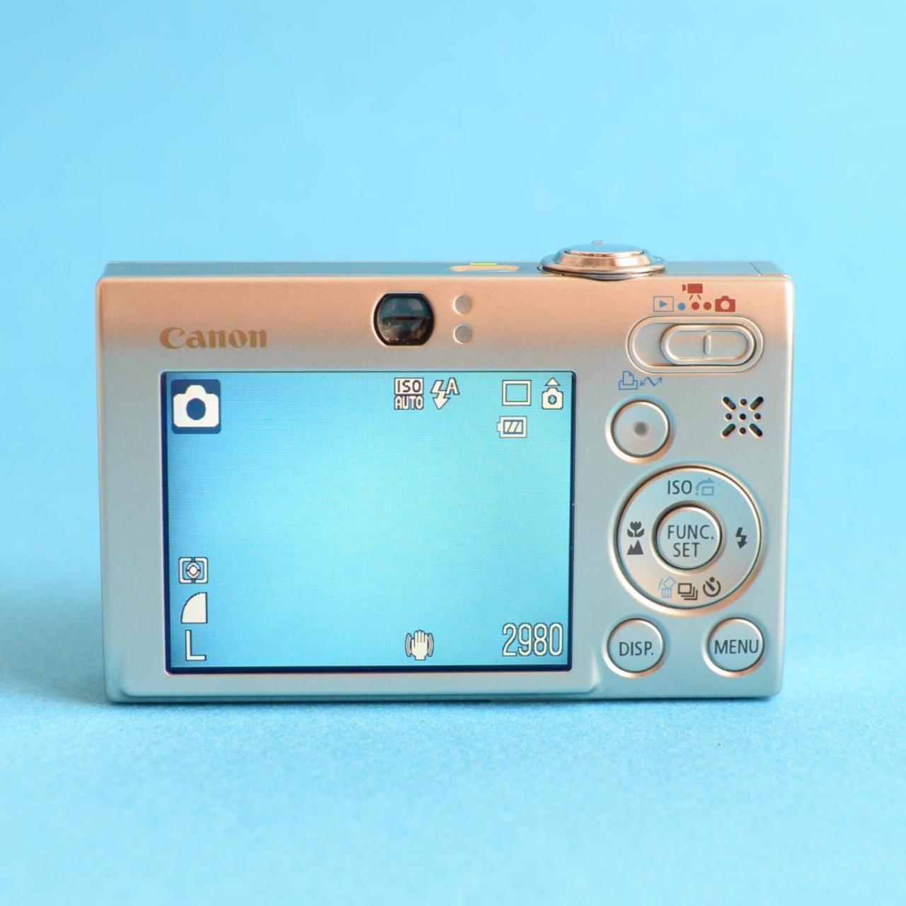 Canon PowerShot SD770 IS Digital Camera | 10MP | Tested & Working | Silver