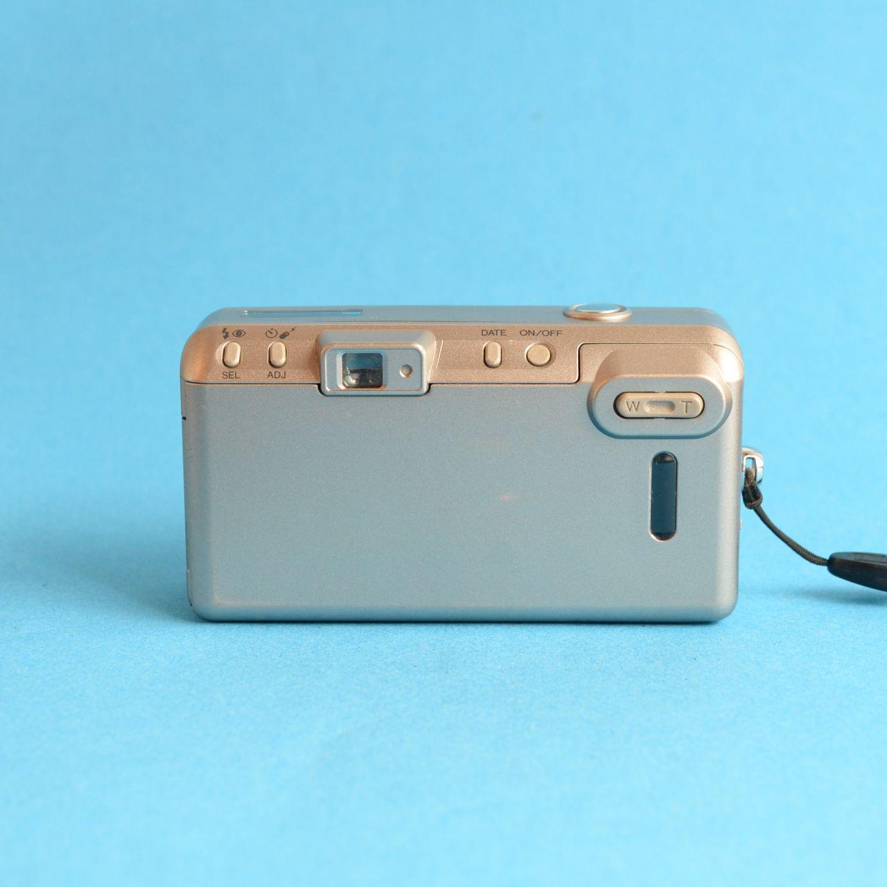 Minolta Freedom Zoom 130 Film Camera | 35mm Point & Shoot | Tested & Working | Silver