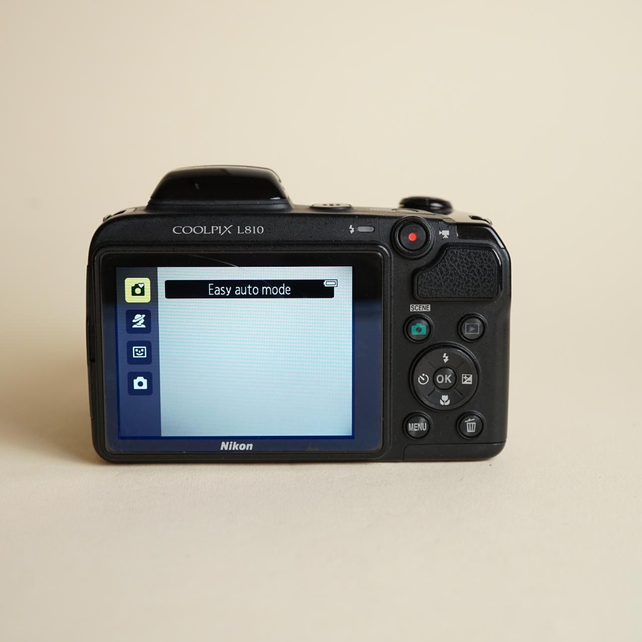 Nikon Coolpix L810 | 16MP Digital Camera | Tested & Working | Black