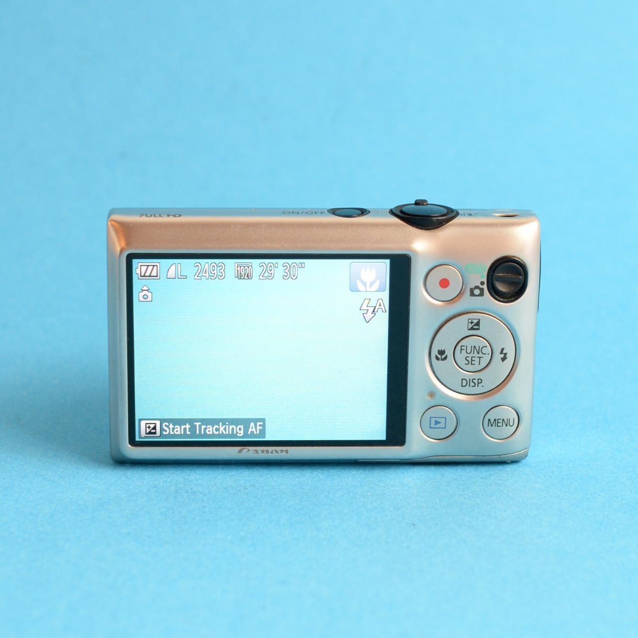 Canon PowerShot ELPH 300 HS Digital Camera | 12.1MP | Tested & Working | Silver
