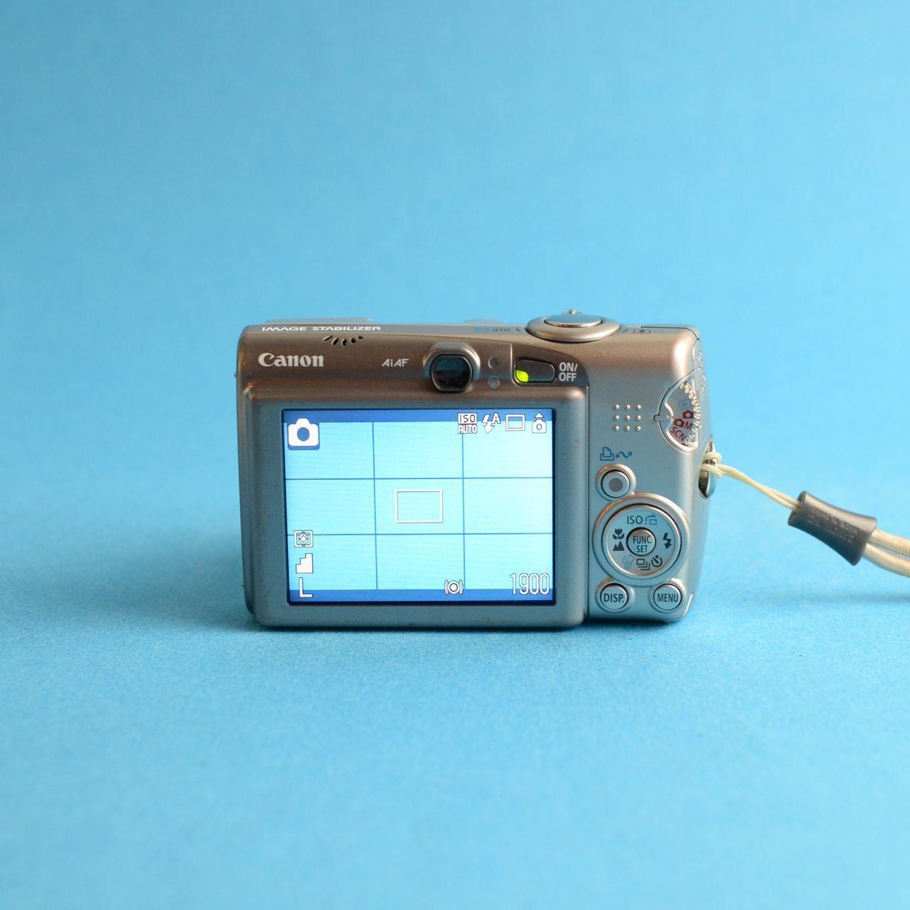 Canon PowerShot SD850 IS Digital Camera | 8MP | Tested & Working | Silver