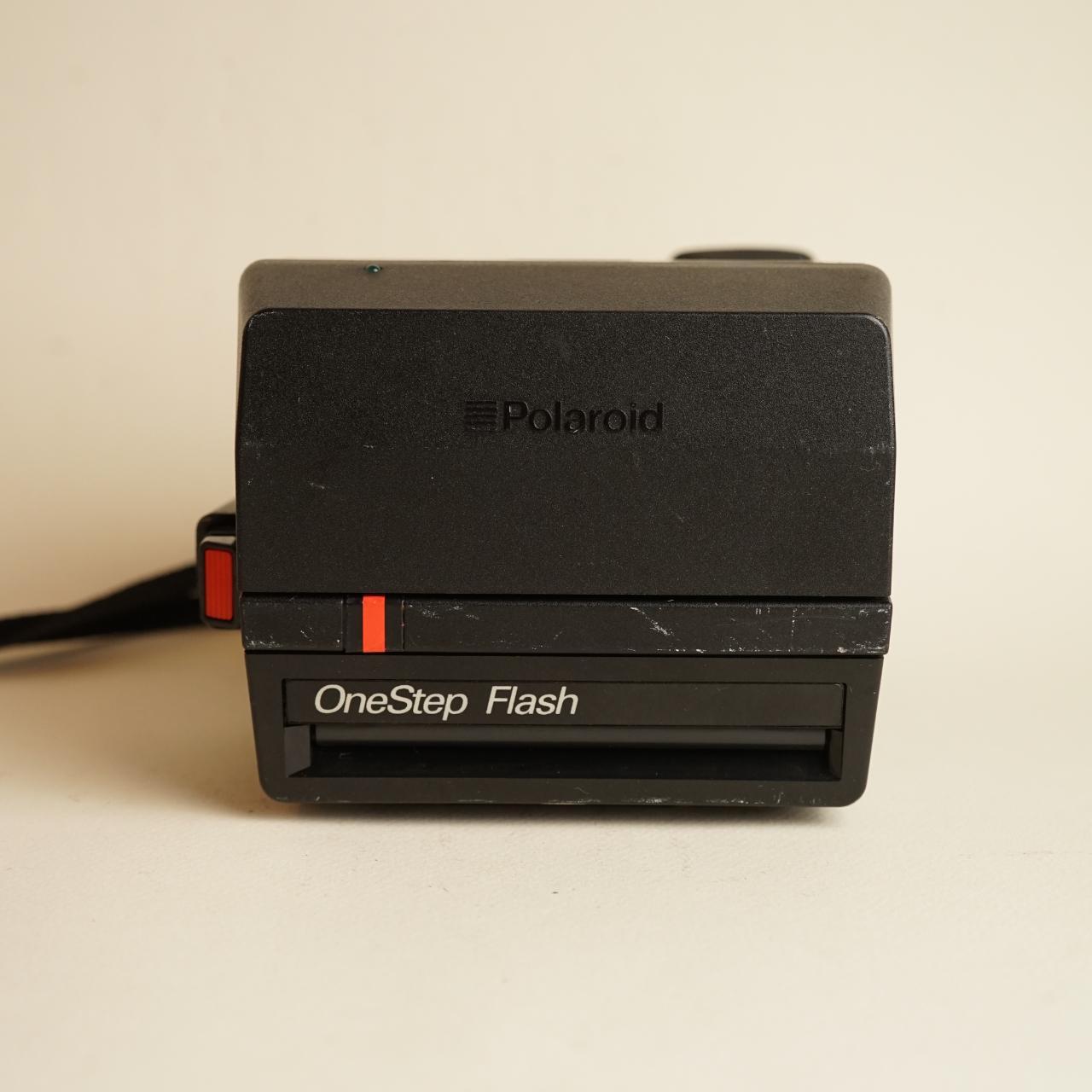 Polaroid OneStep Flash Instant Camera | Tested & Working | Black