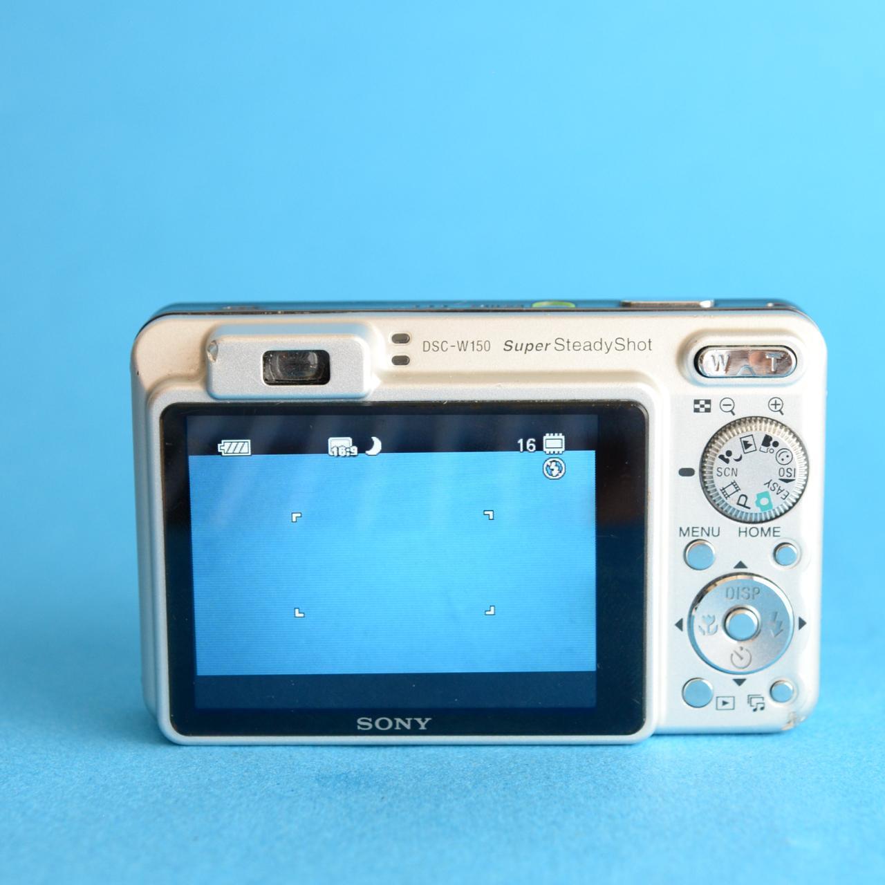 Sony Cyber-Shot DSC-W150 | 8.1MP Digital camera | Tested & Working | Silver