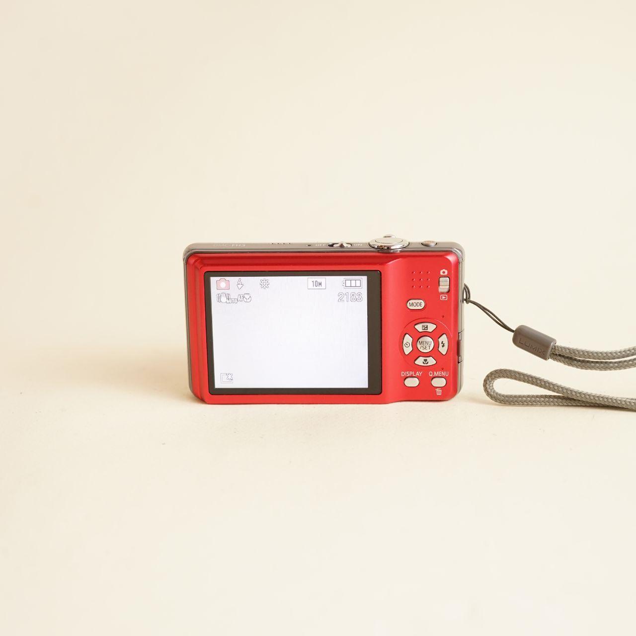 Panasonic Lumix DMC-FH3 Digital Camera | 14.1MP | Tested & Working | Red