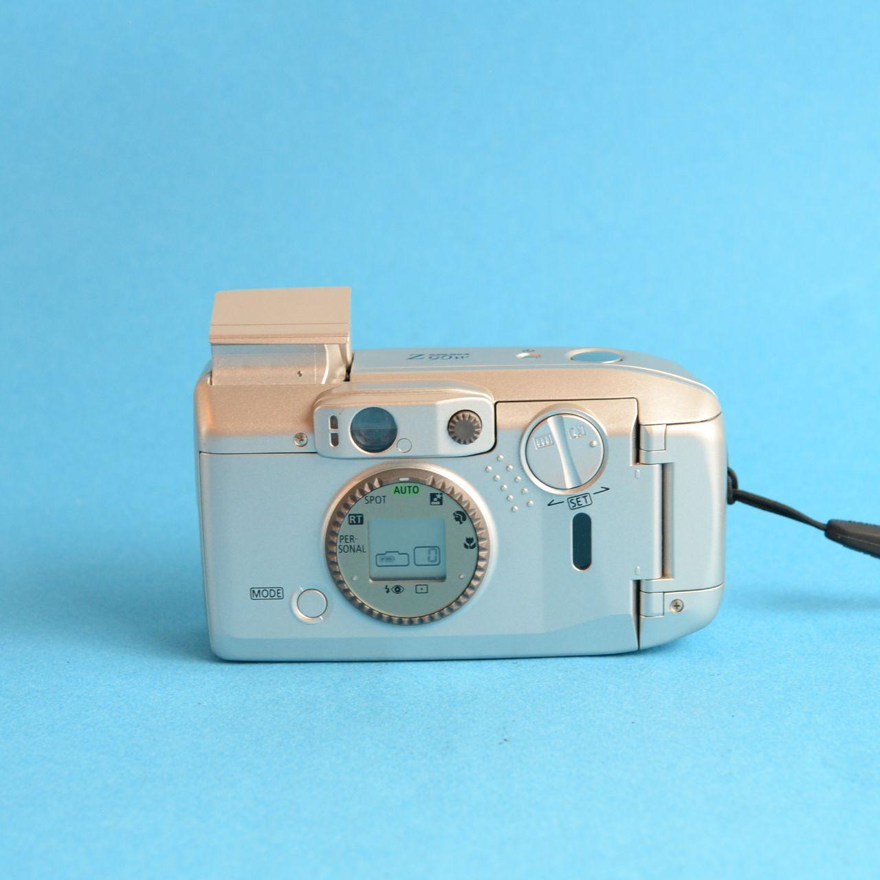 Canon SureShot Z90W Film Camera | 35mm Point & Shoot | Tested & Working | Silver