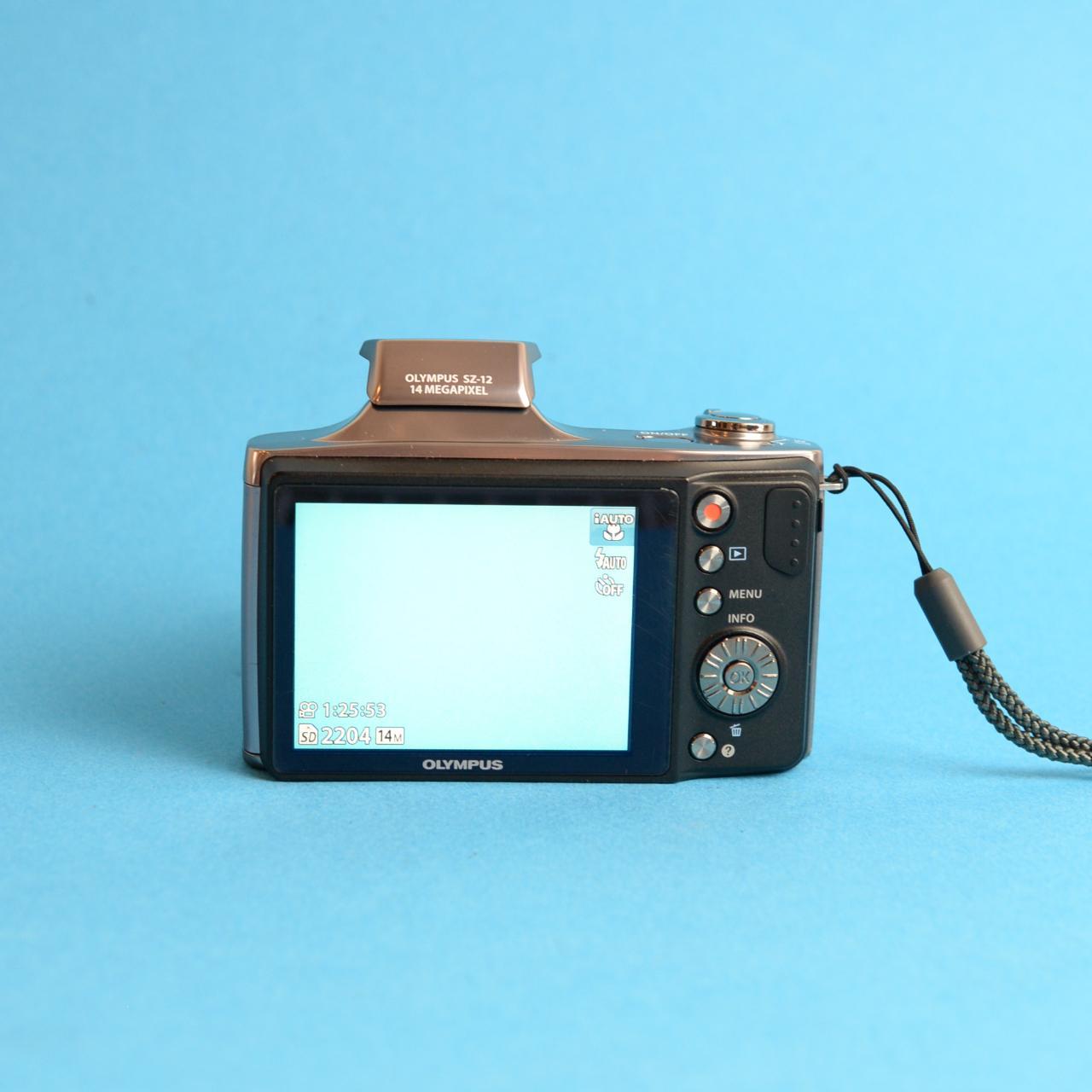 Olympus SZ-12 Digital Camera | 14MP | Tested & Working | Silver