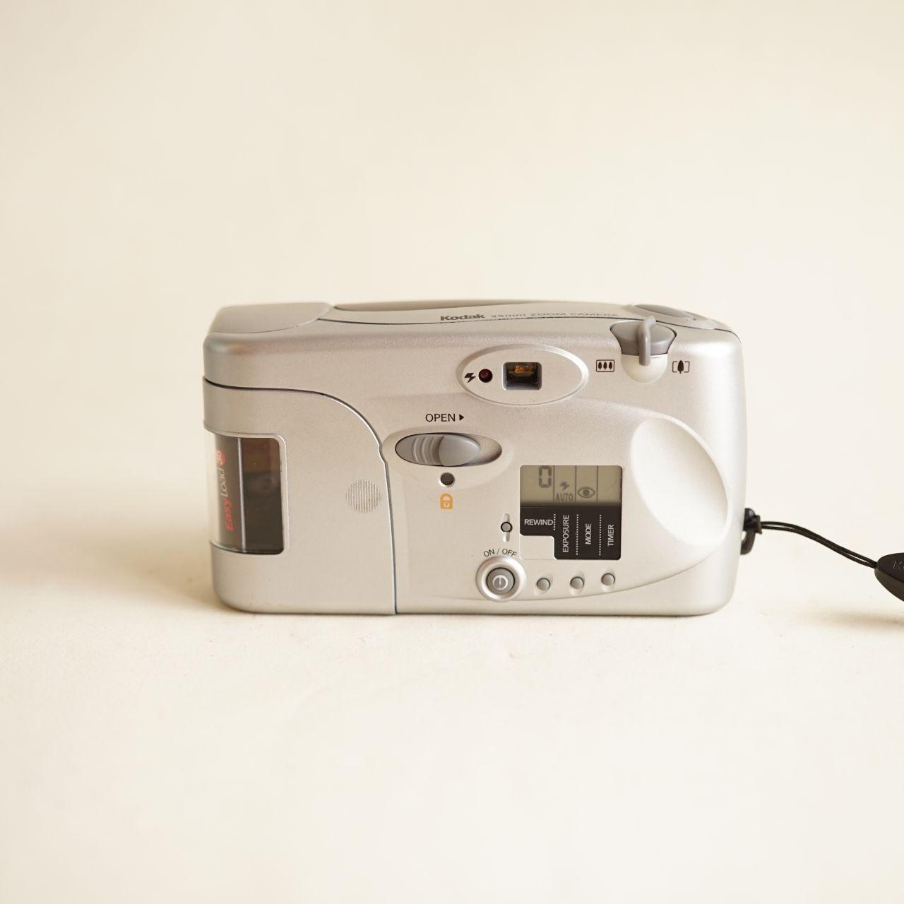 Kodak Easy Load KE85 35mm Point & Shoot Film Camera | Tested & Working | Silver