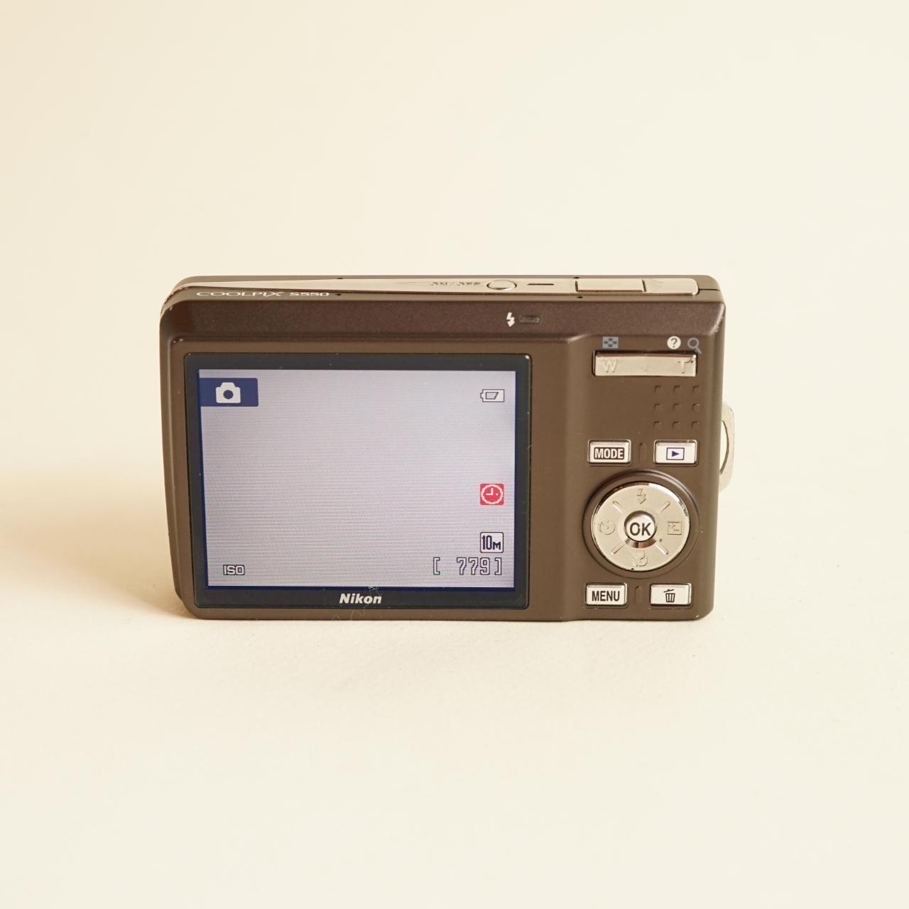 Nikon Coolpix S550 Digital Camera | 10MP | Tested & Working | Brown