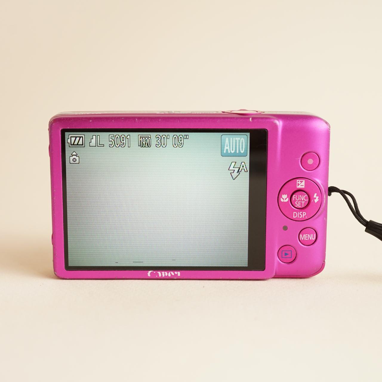 Canon PowerShot ELPH 100 HS Digital Camera | 12.1MP | Tested & Working | Pink