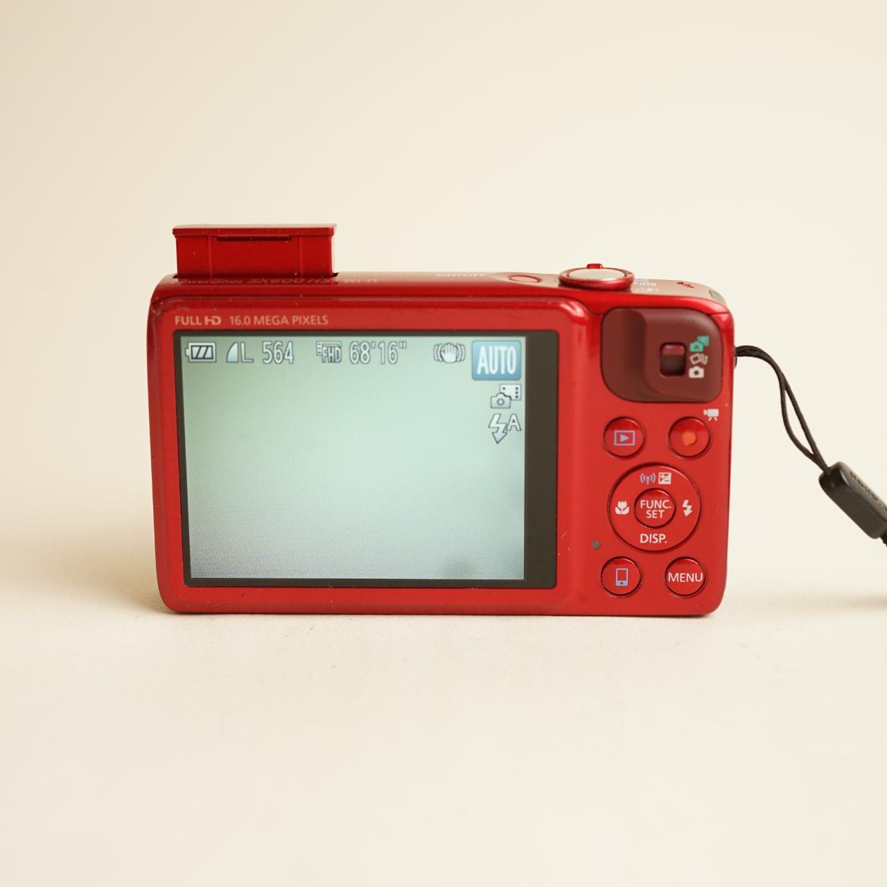 Canon PowerShot SX600 HS Digital Camera | 16MP | Tested & Working | Red