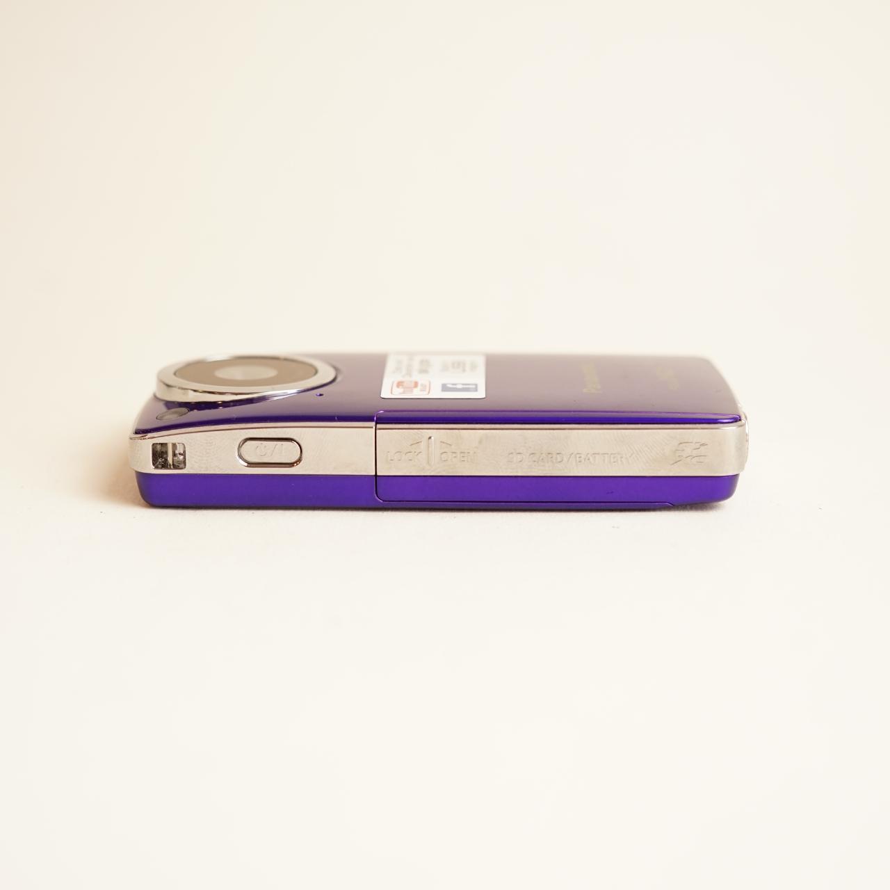 Panasonic HM-TA1 Pocket Camcorder | Full HD | Tested & Working | Purple