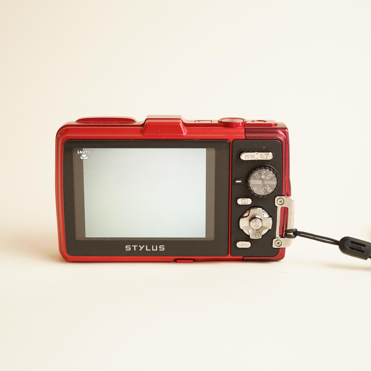 Olympus Tough TG-830 Digital Camera | 16MP | Tested & Working | Red