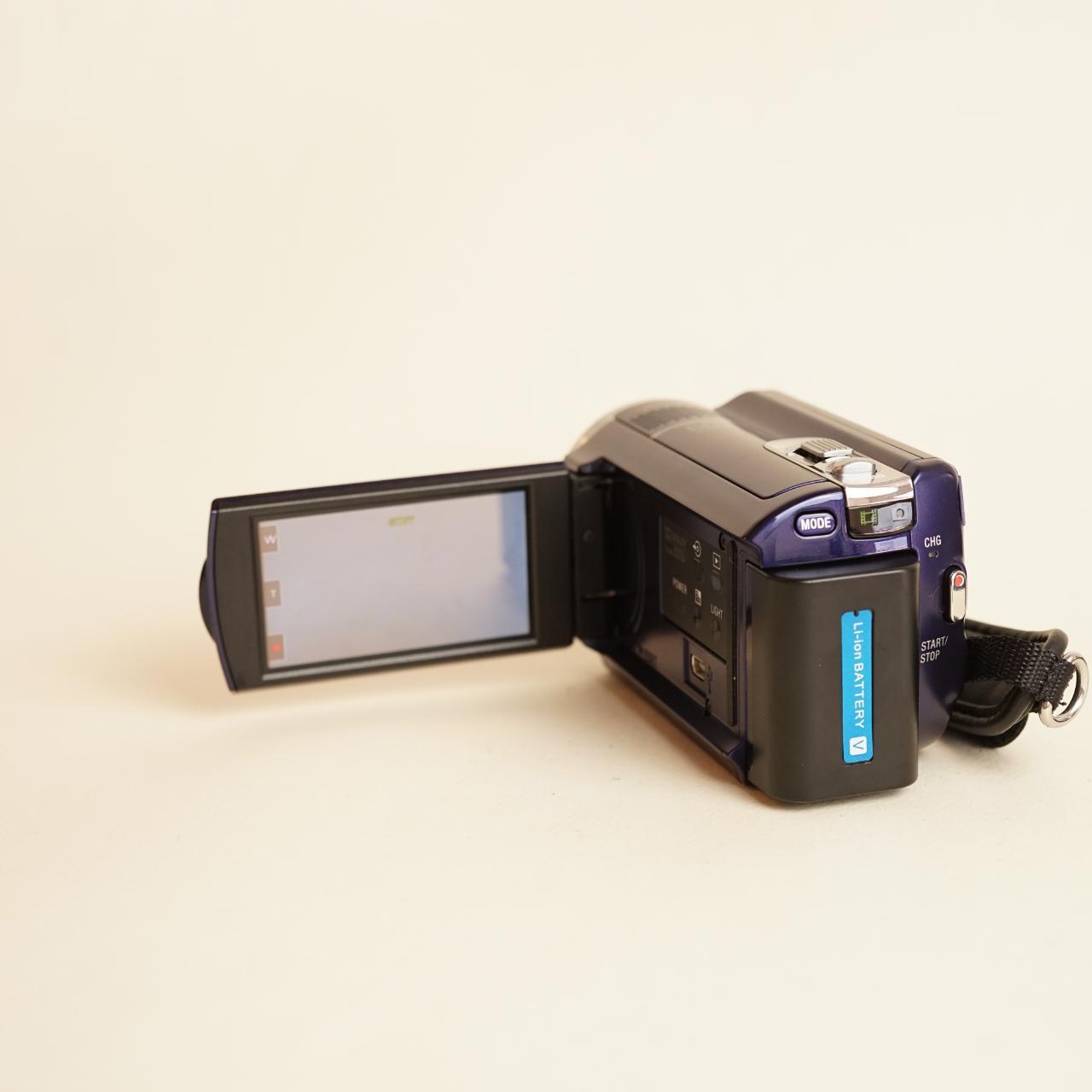 Sony Handycam DCR-SR68 Camcorder | Tested & Working | Blue