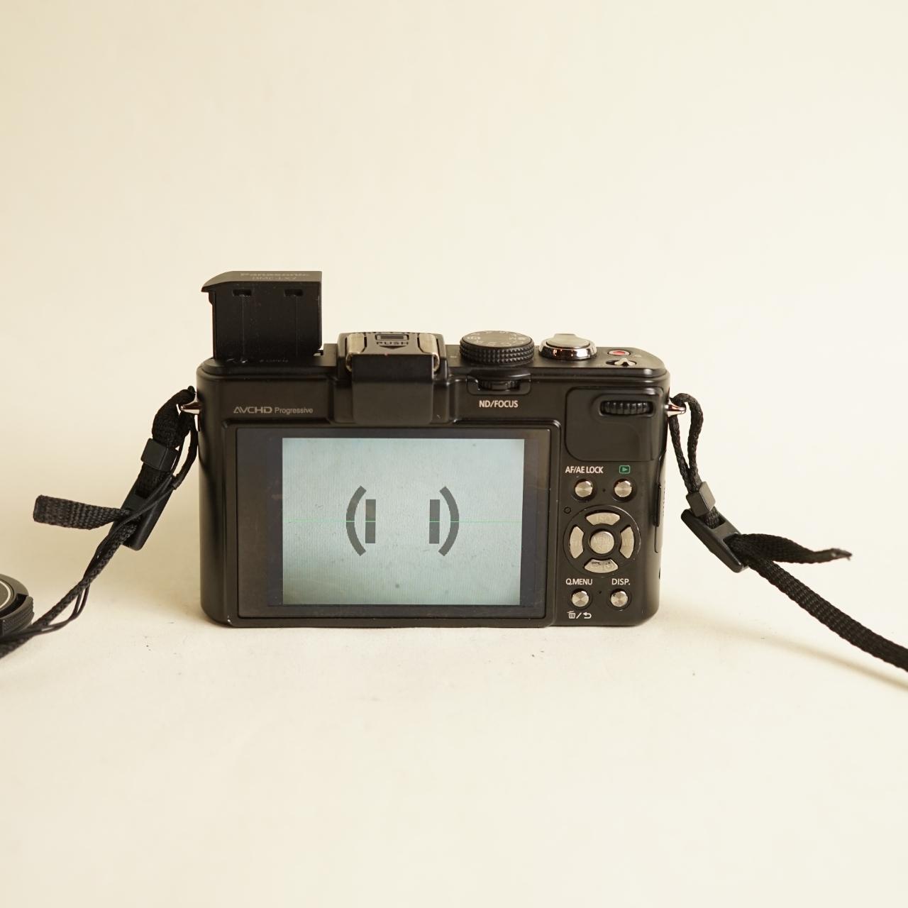 Panasonic Lumix DMC-LX7 Digital Camera | 10MP | Tested & Working | Black