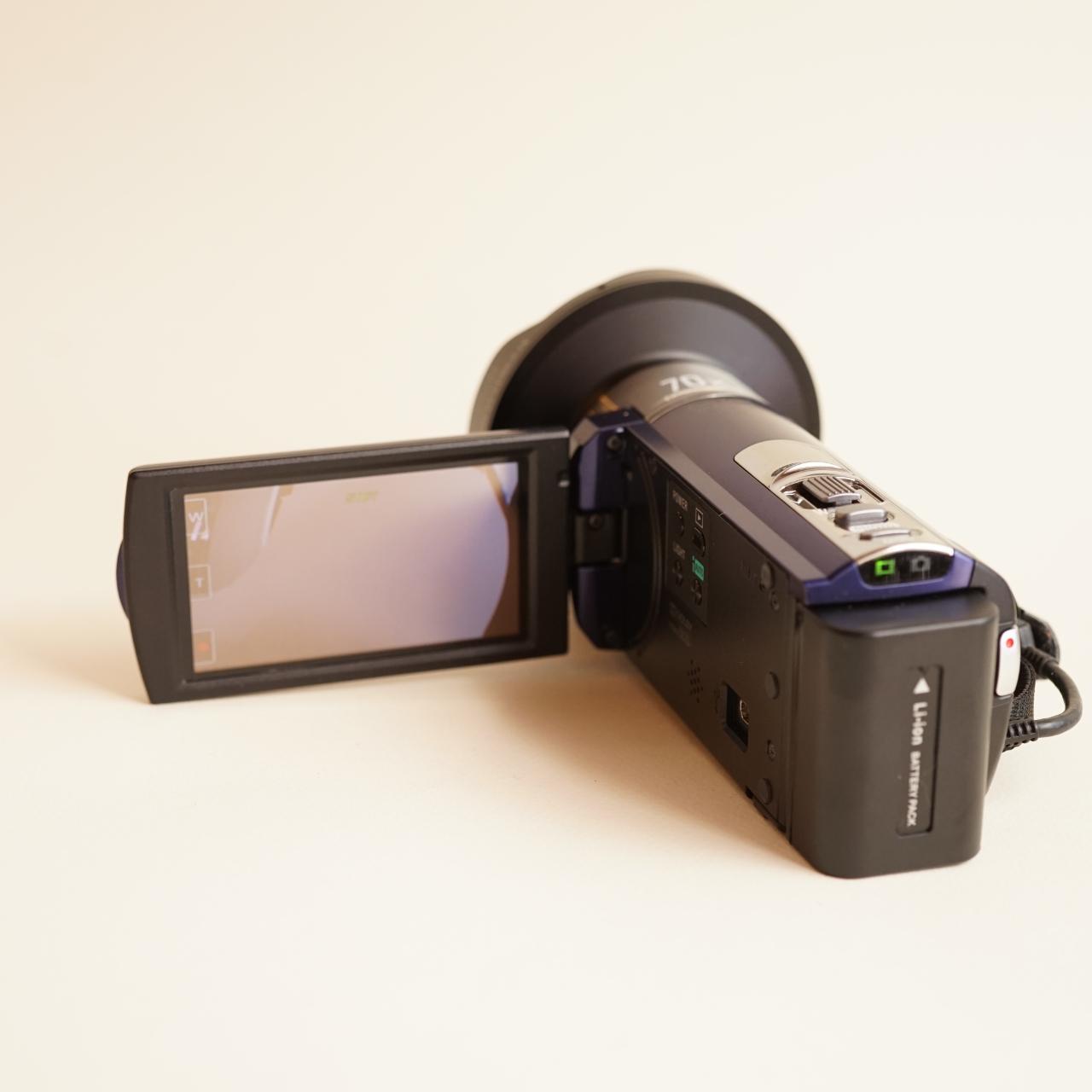 Sony Handycam DCR-SX45 Digital Camcorder | 3MP Stills | Tested & Working | Blue