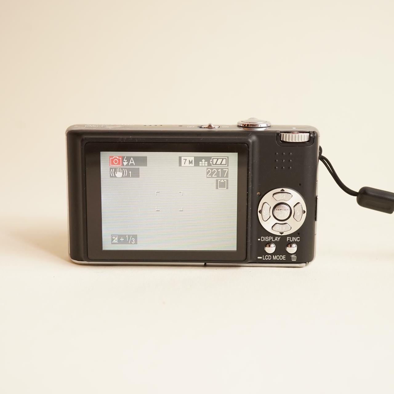 Panasonic Lumix DMC-FX30 Digital Camera | 7.2MP | Tested & Working | Black