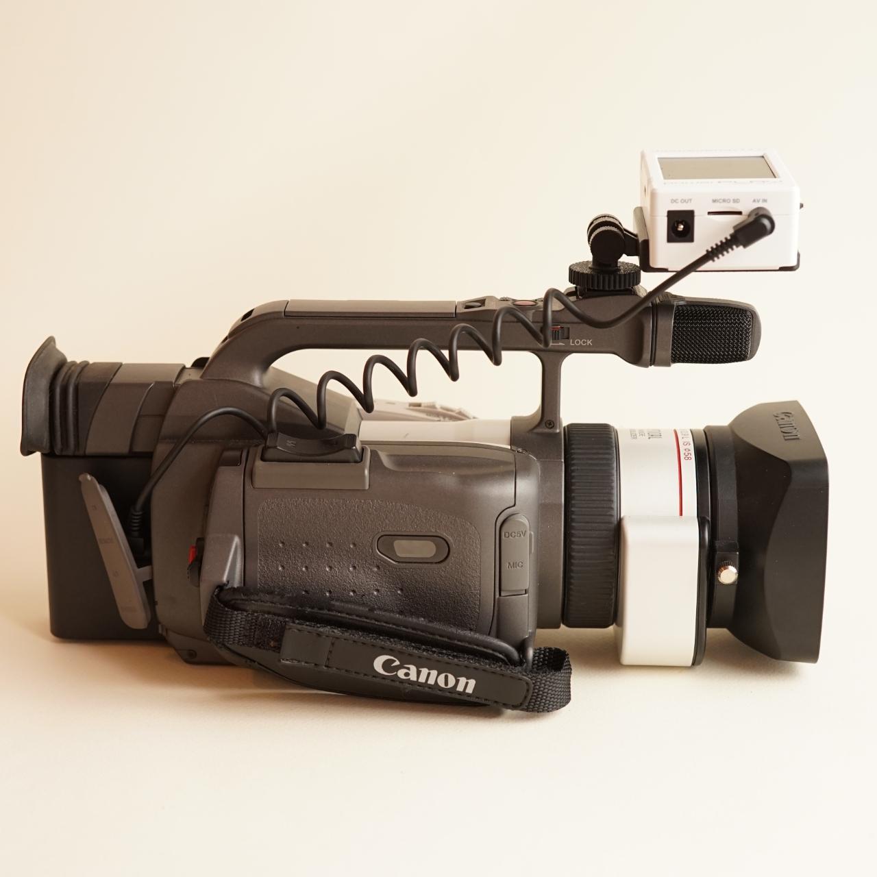 Canon GL1 NTSC Mini DV Camcorder with Tapeless Setup | Tested & Working | Silver & Grey