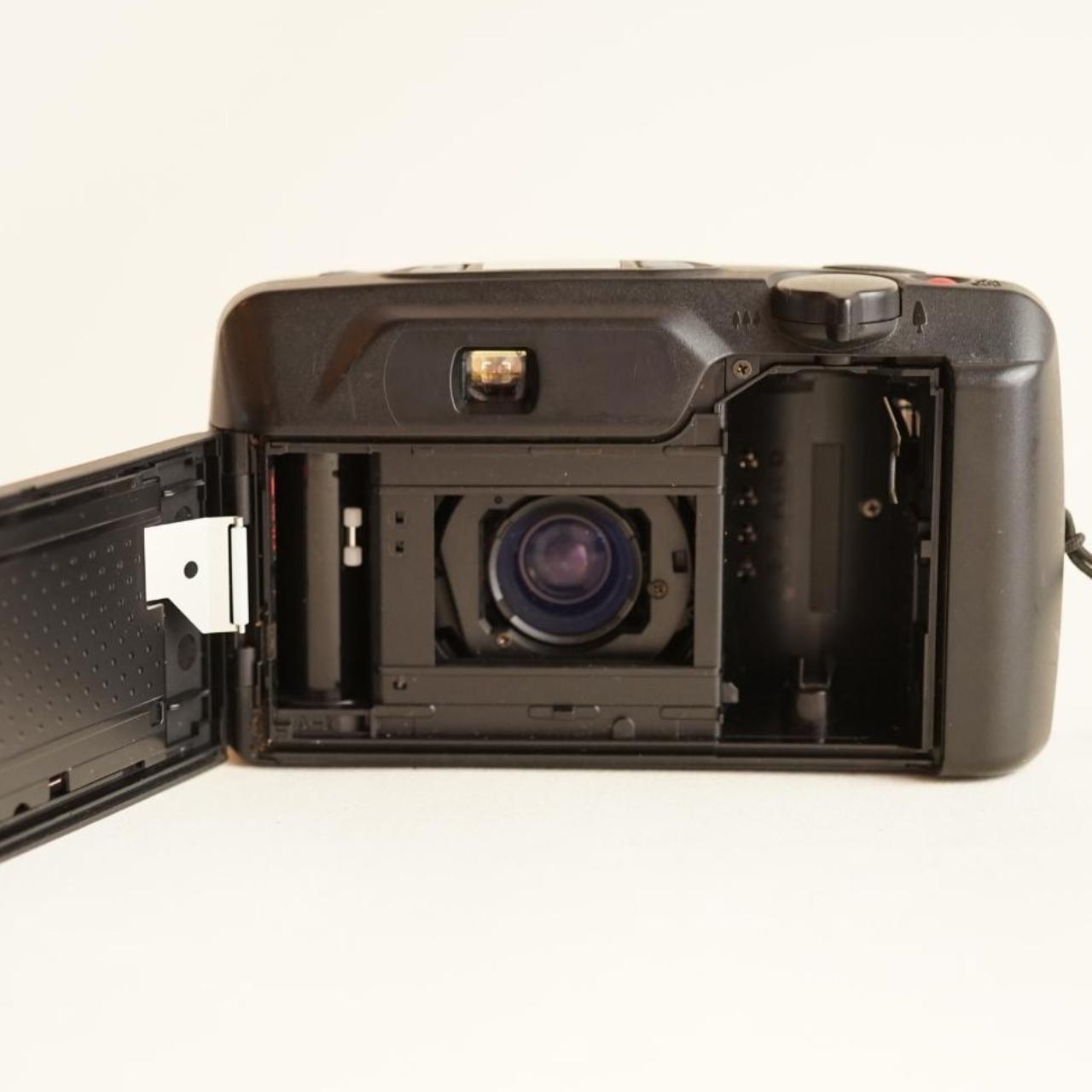 Pentax IQZoom EZY-R Film Camera | 35mm Point & Shoot | Tested & Working | Black