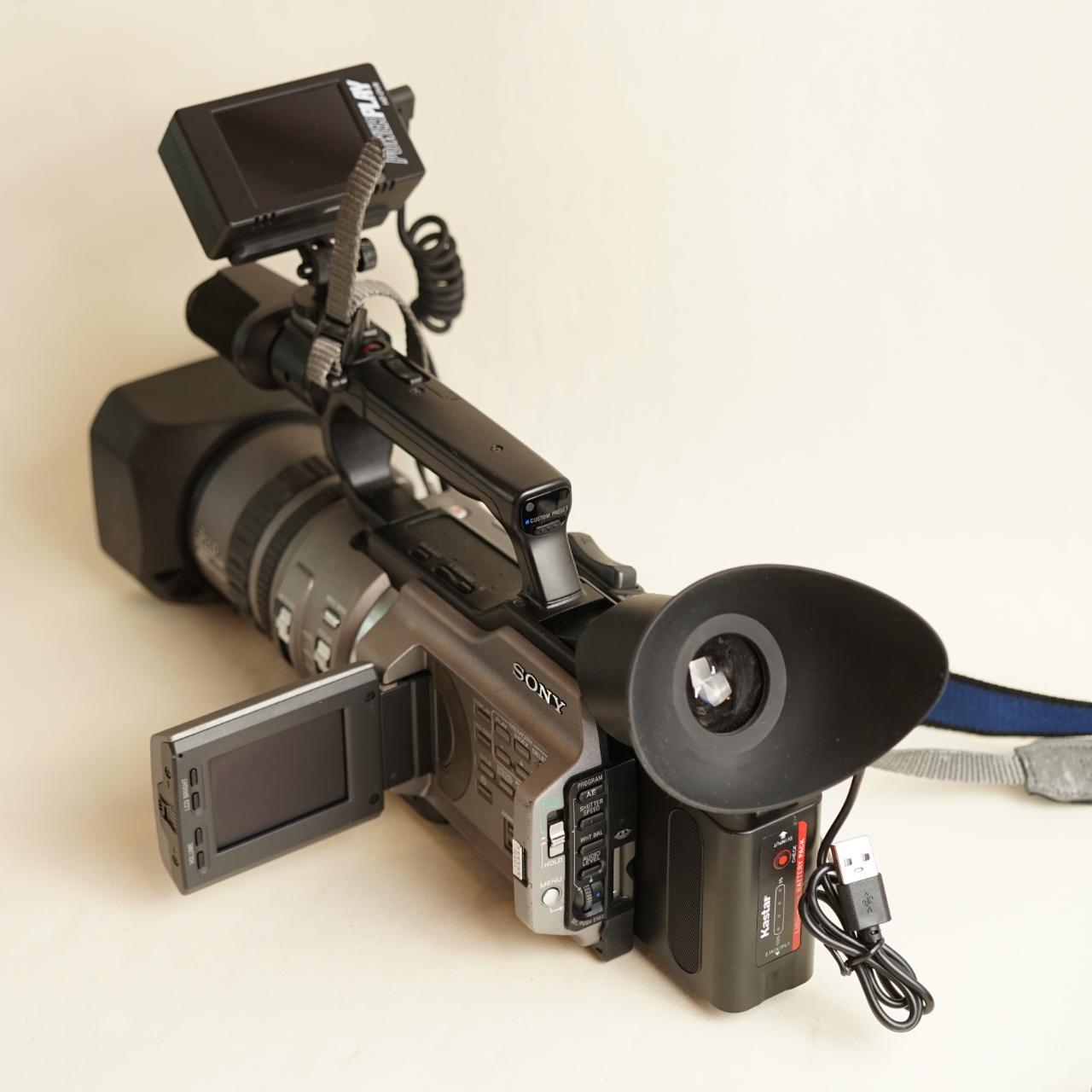 Sony Handycam DCR-VX2100 MiniDV Camcorder | Tapeless Setup | Tested & Working | Silver