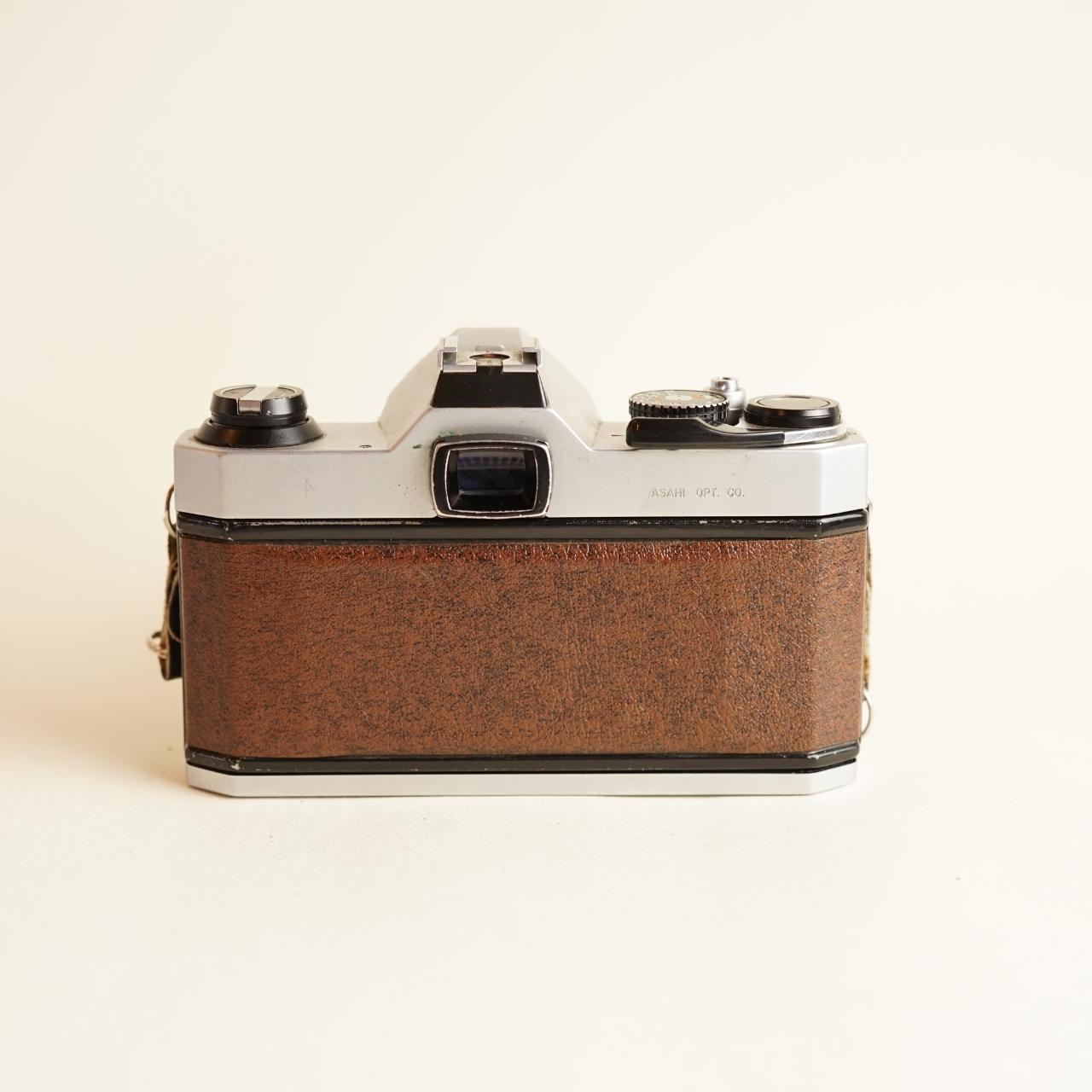 Asahi Pentax K1000 SE 35mm SLR Film Camera | Tested & Working | Silver & Brown Leatherette