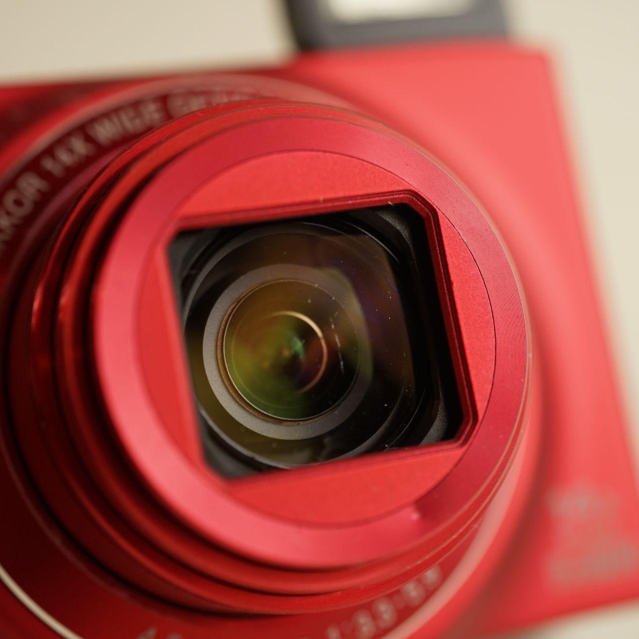 Nikon Coolpix S8200 Digital Camera | 16.1MP | Tested & Working | Red