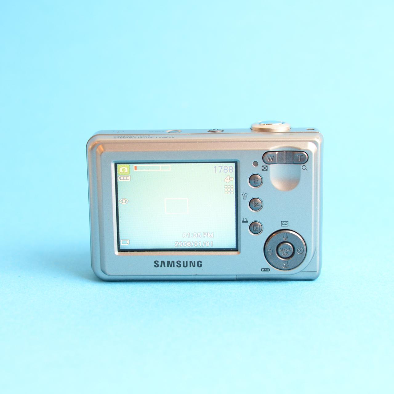 Samsung Digimax D53 Digital Camera | 5MP | Tested & Working | Silver
