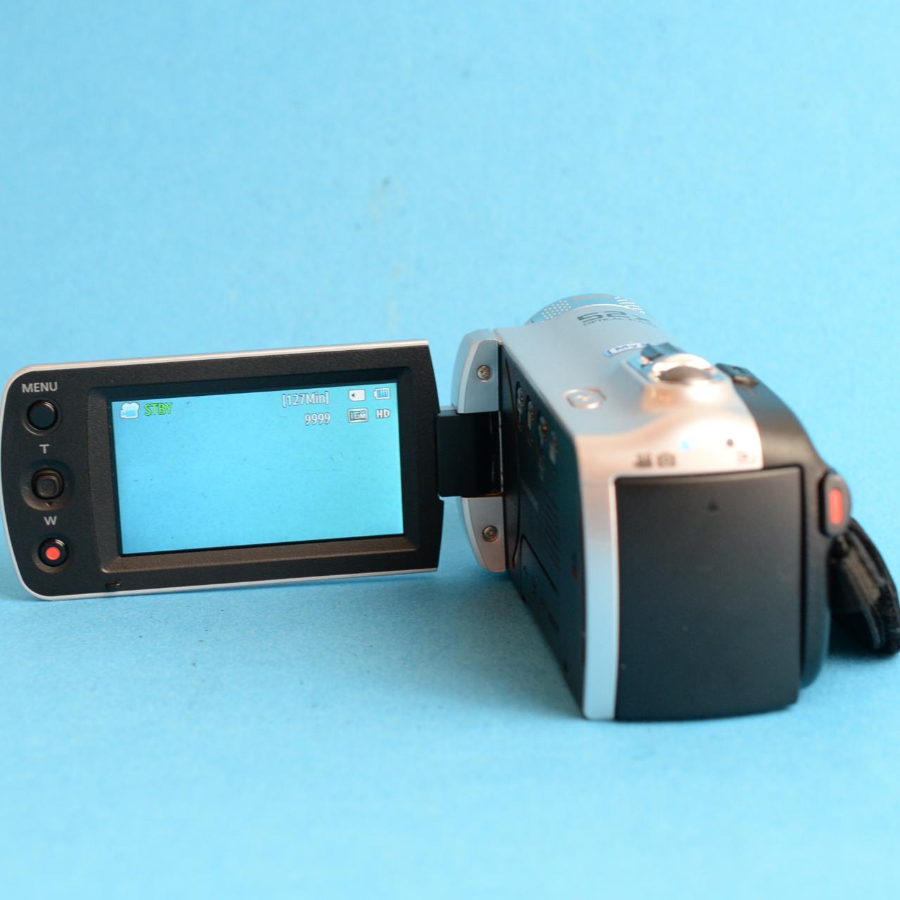 Samsung HMX-F80 Digital Camcorder | Tested & Working | Silver