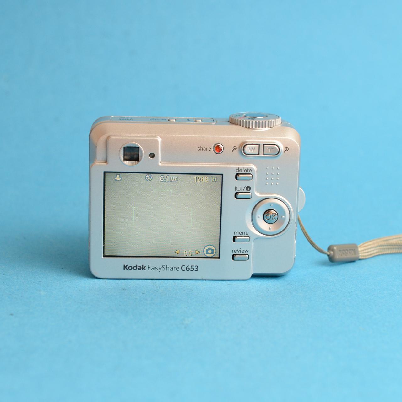 Kodak EasyShare C653 Digital Camera | 6.1MP | Tested & Working | Silver