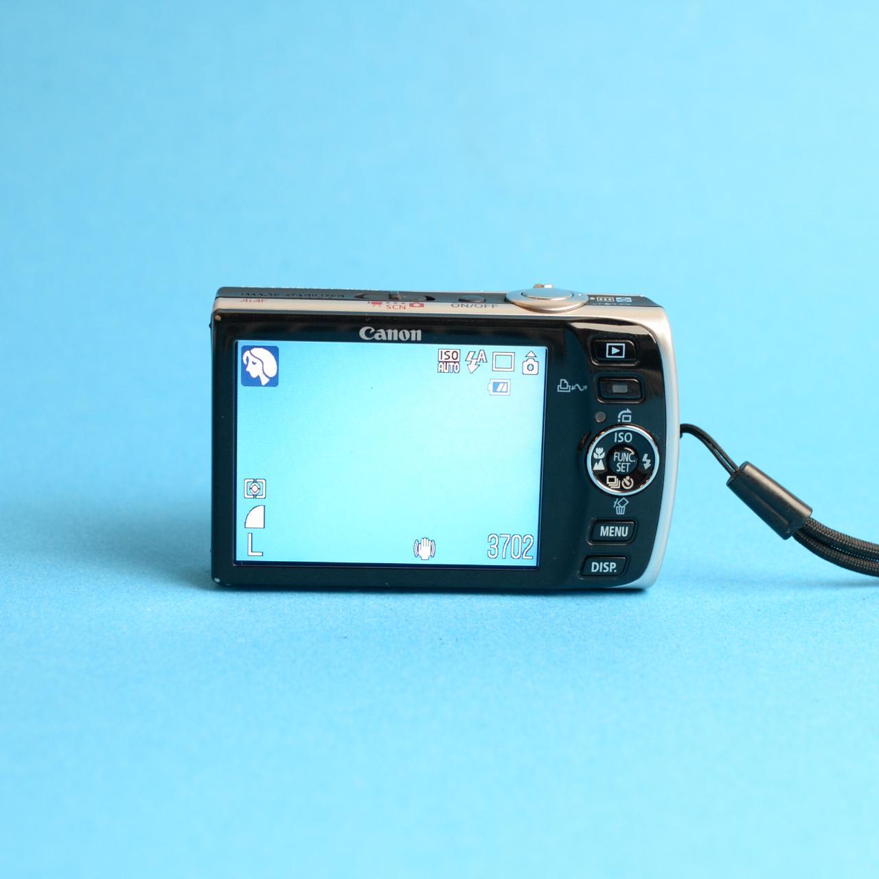 Canon IXY Digital 910 IS Camera | 8.0MP | Tested & Working | Silver