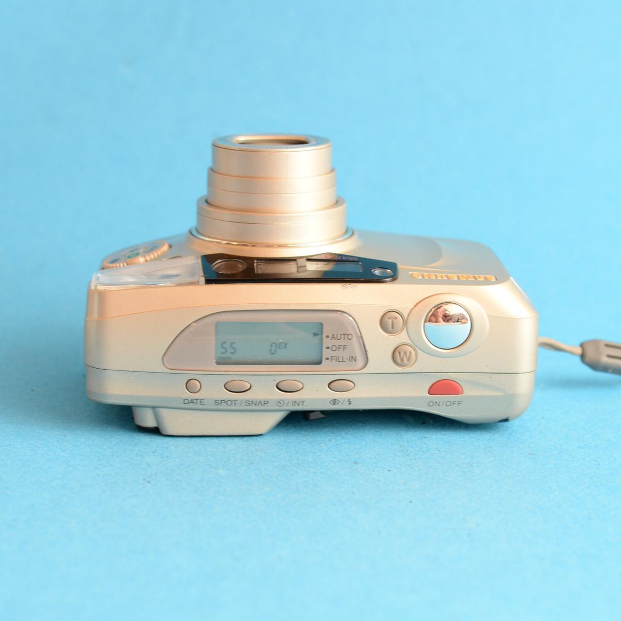 Samsung Evoca 140S Film Camera | 35mm Point & Shoot | Tested & Working | Gold