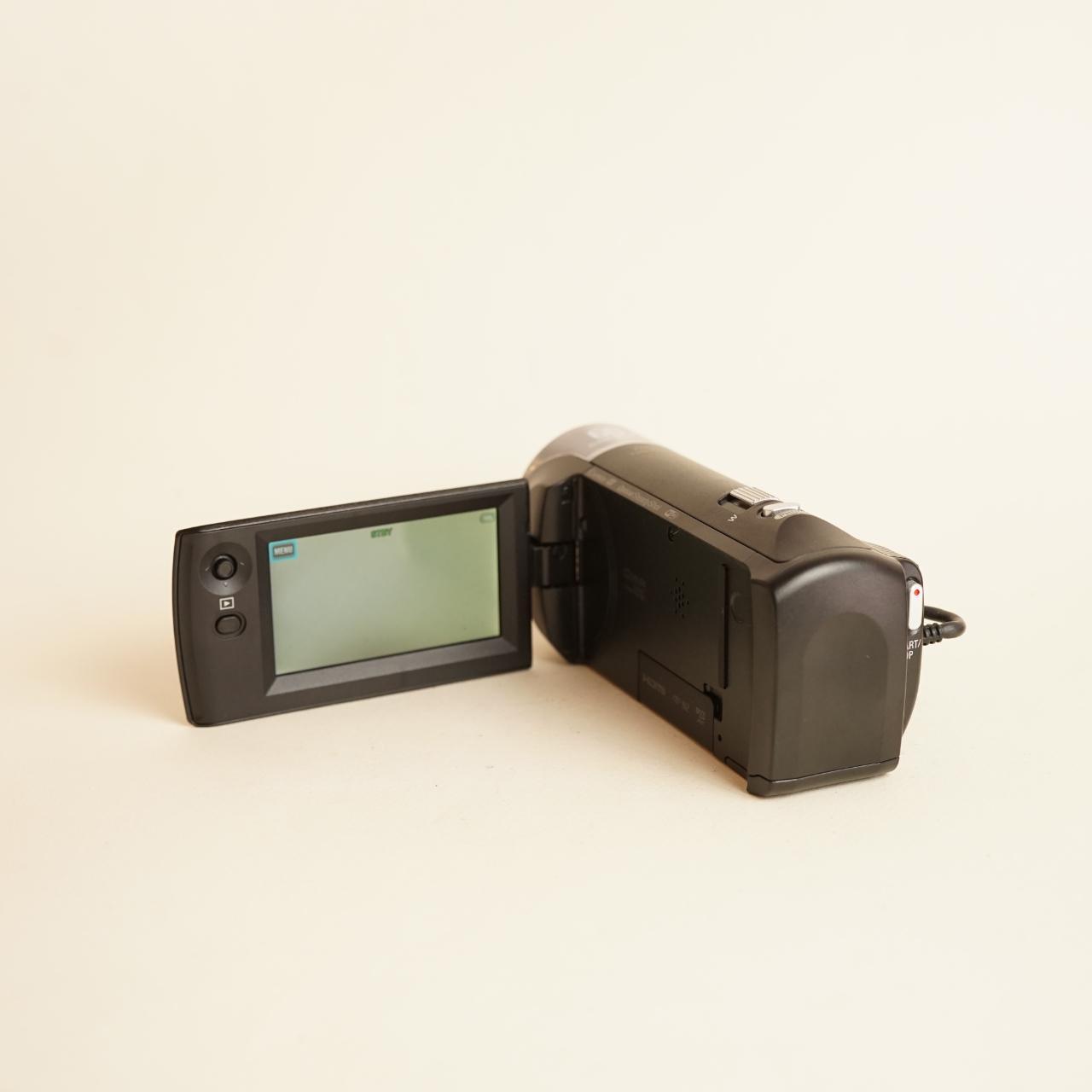 Sony Handycam HDR-CX440 Camcorder | 9.2MP | Tested & Working | Black