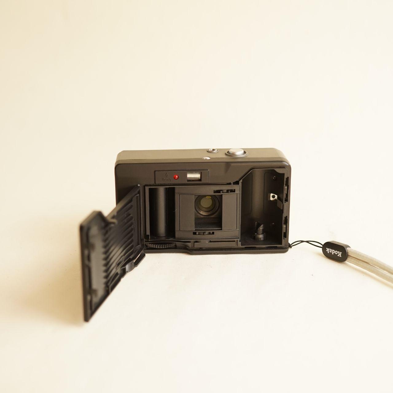 Kodak Ektar H35N Film Camera | 35mm Half Frame Point & Shoot | Tested & Working | Black & Silver